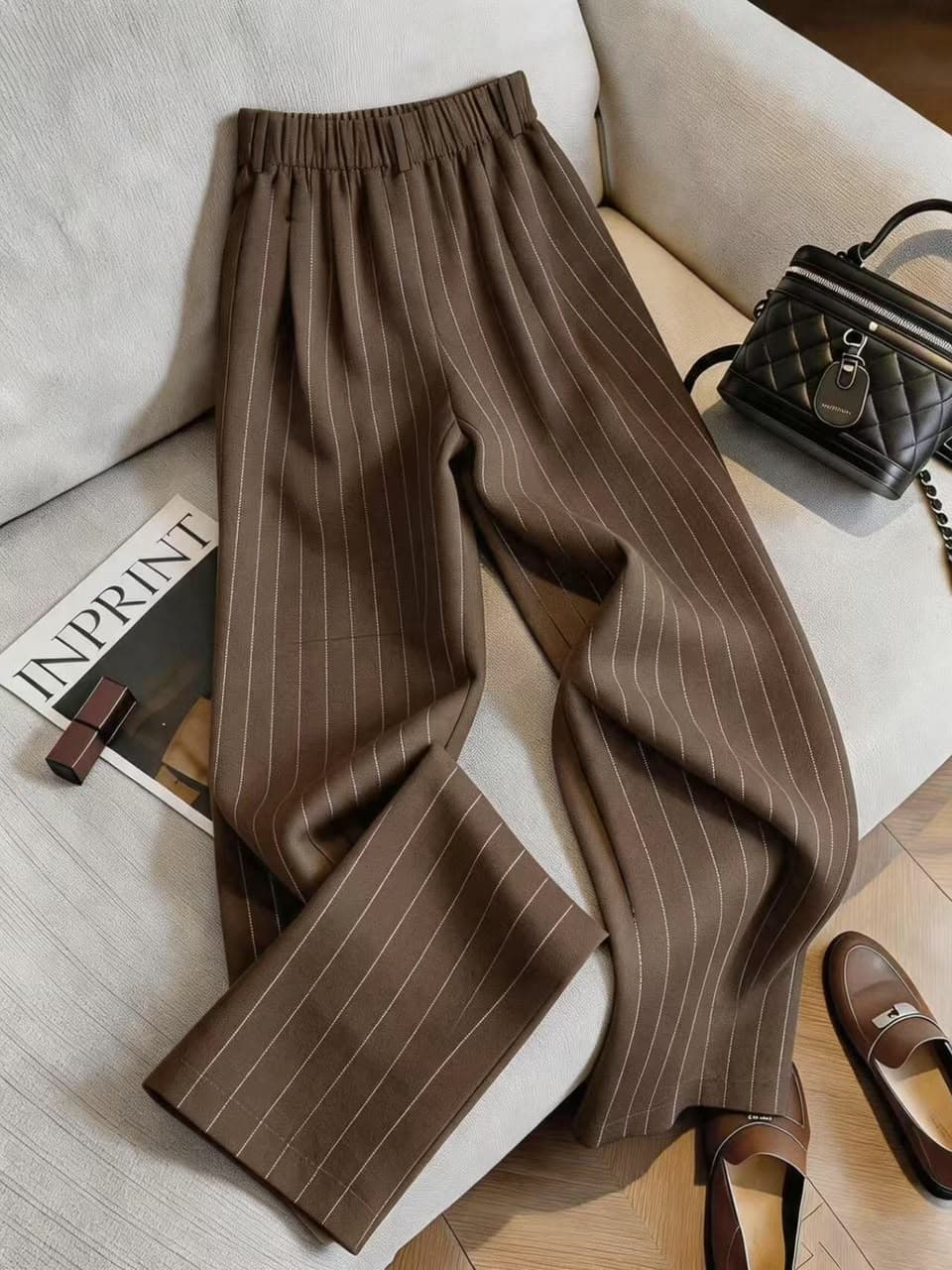 Mila Pinstripe Pant