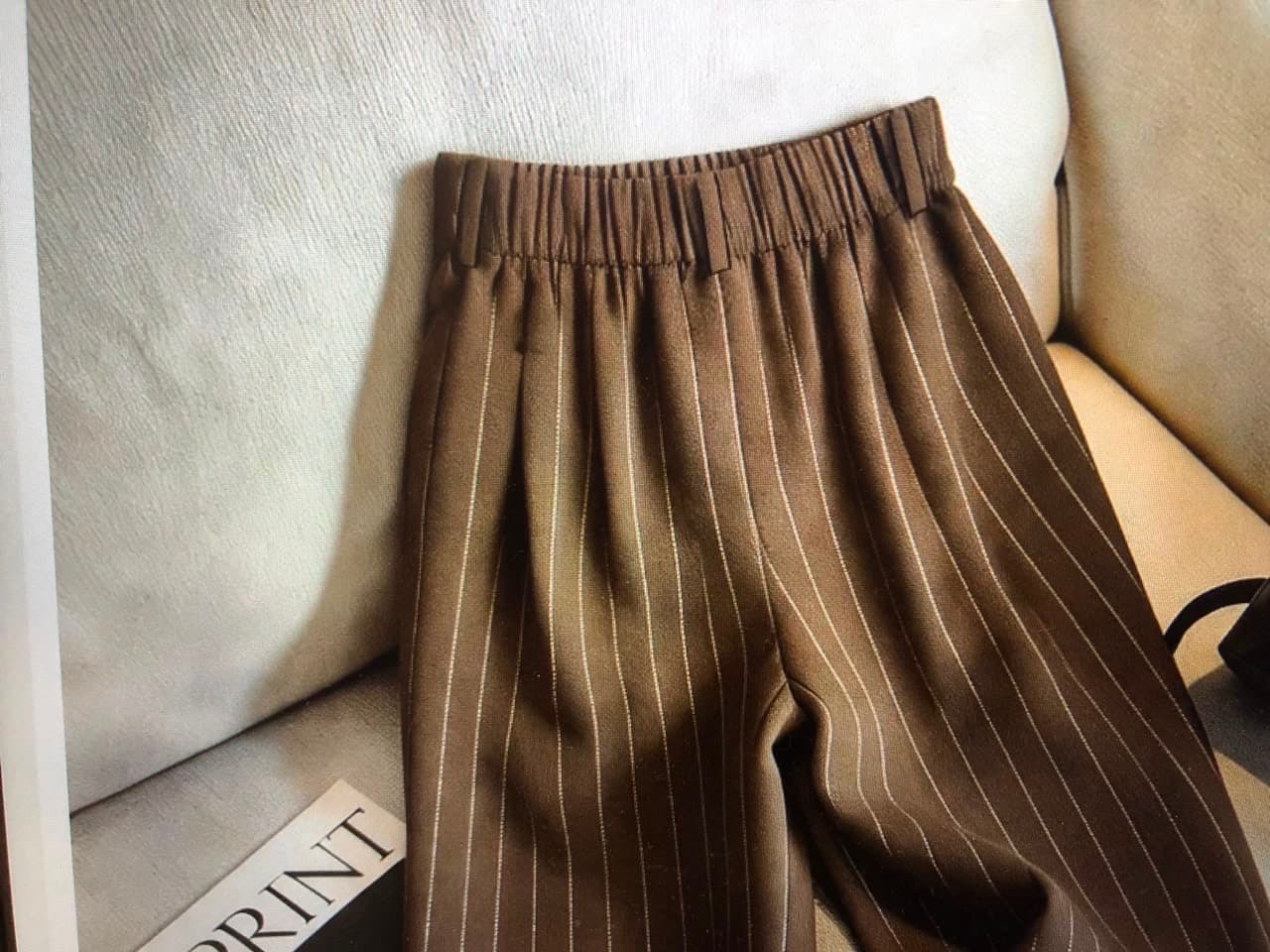 Mila Pinstripe Pant