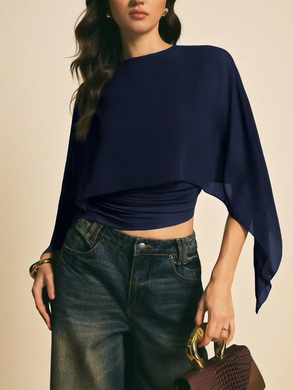 Ava Cape Top